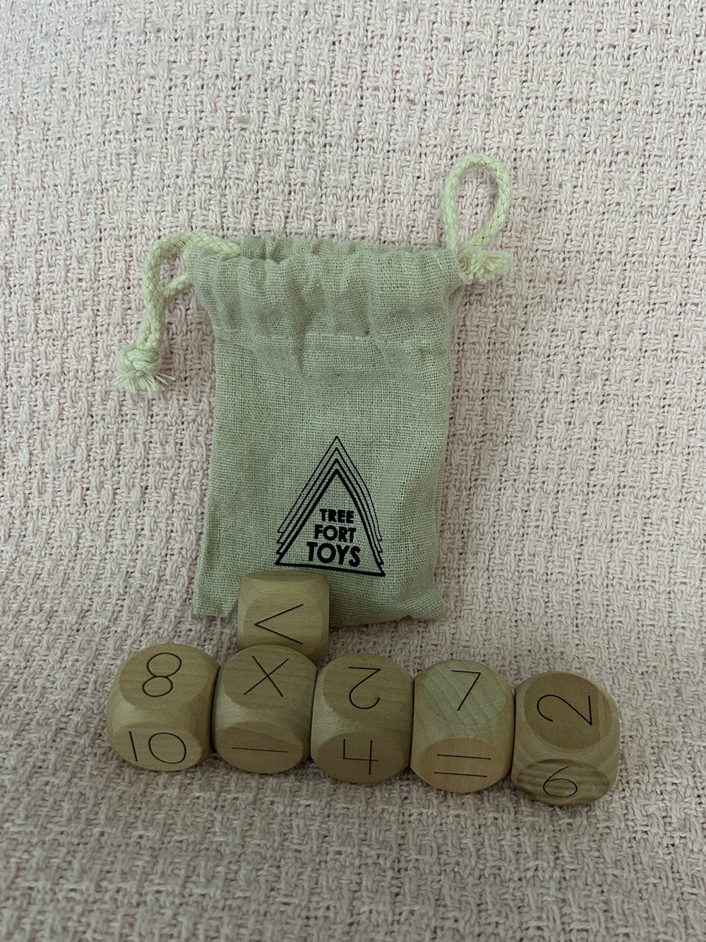 Tree Fort Toys - Wooden Math Dice